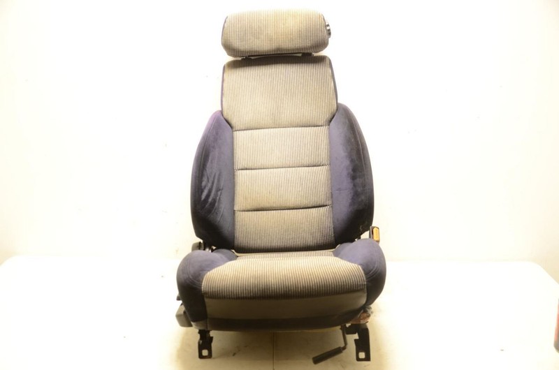 87-89 Nissan 300ZX Z31 2+0 Tan and Blue Passenger Right Front Cloth Seat