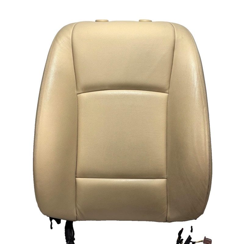 📌 10-16 BMW 528I FRONT LEFT DRIVER SIDE HEATED UPPER SEAT BACK CUSHION OEM