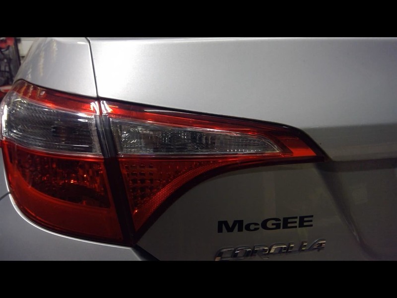 Driver Left Tail Light Decklid Mounted Fits 14-16 COROLLA 1607950