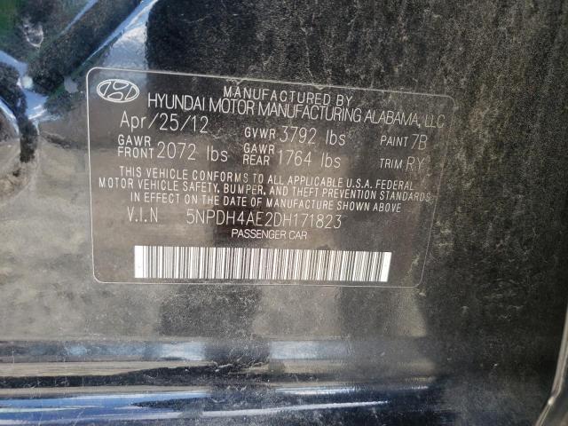 2013 Hyundai Elantra Engine Control Module ECM OEM Black 9K Miles NJ25-K35059