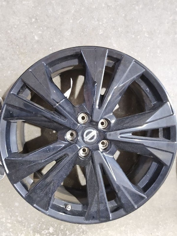 2017-2018 Nissan Pathfinder Wheel Rim 20x7-1/2 Alloy Painted Black