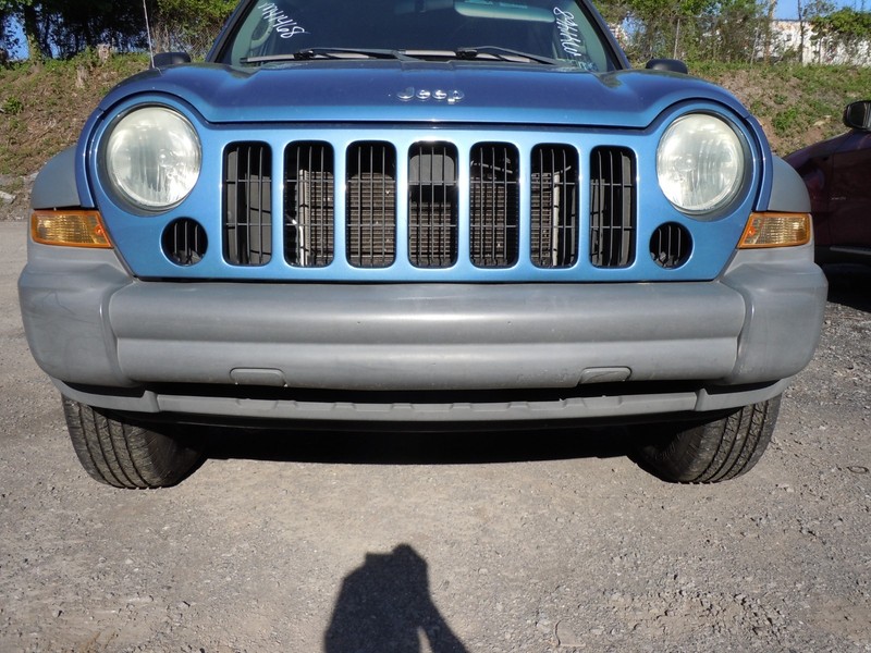 2005-2007 Jeep Liberty Front Bumper Cover Textured Finish