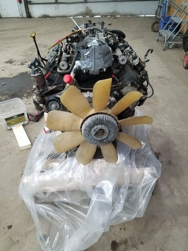 Engine 6.0L VIN U 8th Digit Gasoline Fits 01-02 SIERRA 1500 PICKUP 298607